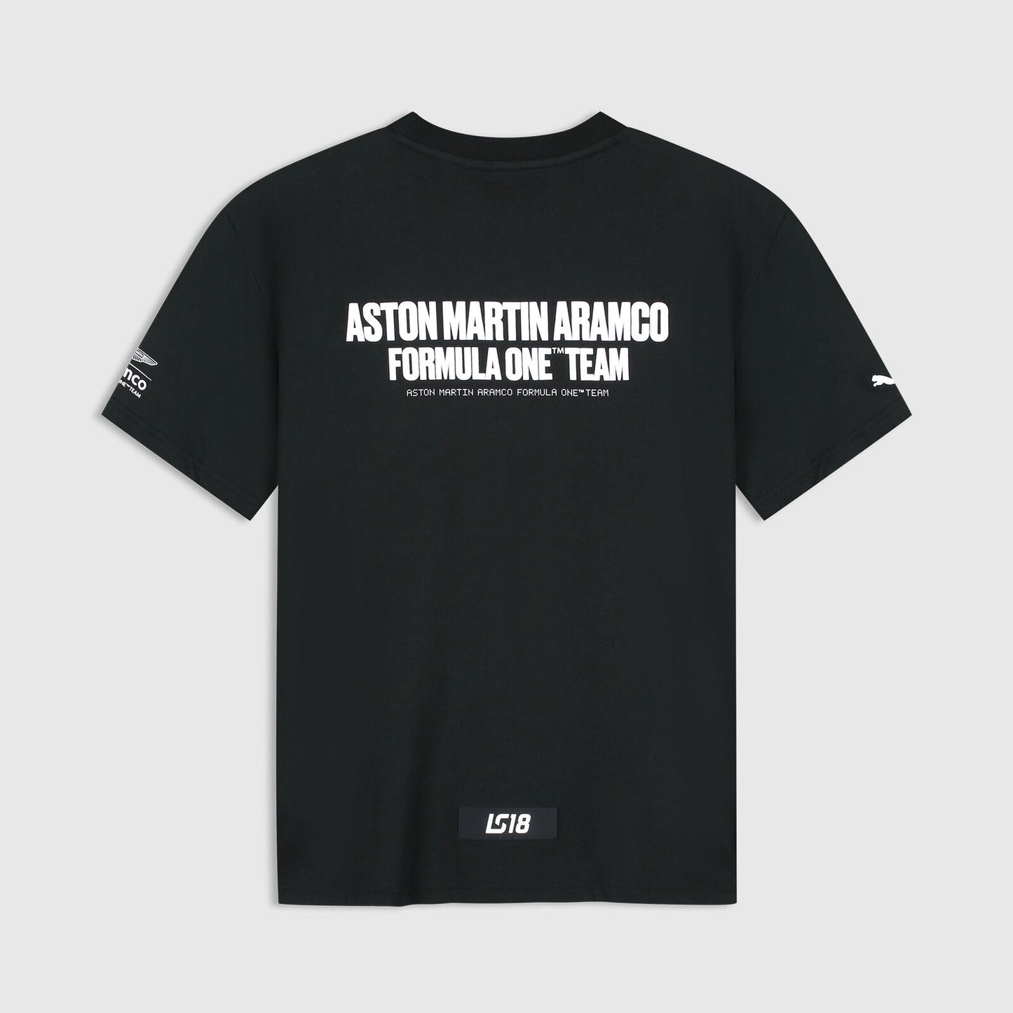 AMF1 FW LS Tee - True Black