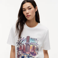 CF1 SE MENS MIAMI GRAPHIC TEE - White