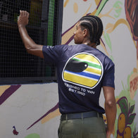 SENNA FW MENS HELMET TEE - Navy