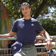 SENNA FW MENS HELMET TEE - Navy