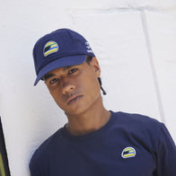SENNA FW HELMET WASHED CAP - Navy