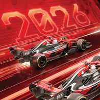 F1 FW 2026 CALENDAR POSTER - Red