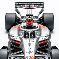 AUDI FW R26 2026 POSTER - Grey