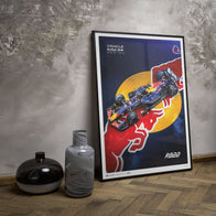 RBR FW RB22 2026 POSTER - Navy