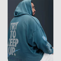 Nike Club Men’s Oversized French Terry Pullover Hoodie Hoodie unisex detail view 7 | Dash Racegear — Men’s Nike French terry hoodie with pullover design