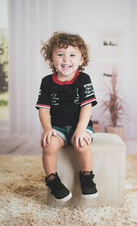 F1 Mercedes baby racing Shirt Hamilton 44 jersey 100% cotton |... - baby & toddler shirt image 8