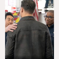 9-1-1 S08 Eddie Diaz Leather Jacket Leather Jacket unisex detail view 3 | Dash Racegear — 9-1-1 S08 Eddie Diaz Leather Jacket – TV Style Inspiration