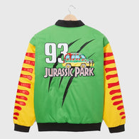 Jurassic Park Jeep Racing Jacket Jacket unisex detail view 2 | Dash Racegear — Retro Jurassic Park Jeep Racing Outerwear