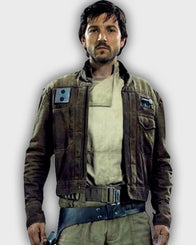 Rogue One A Star Wars Story Cassian Andor Jacket Jacket unisex front product view | Dash Racegear — Rogue One Cassian Andor Jacket