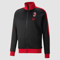 AC Milan Heritage T7 Raglan Track Jacket Jacket unisex detail view 2 | Dash Racegear — AC Milan Retro Track Jacket – Heritage T7 Fit