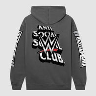 ASSC x WWE Wrestlemania Hoodie Hoodie unisex front product view | Dash Racegear — Bold Wrestlemania Design on ASSC x WWE Hoodie – Must-Have Apparel