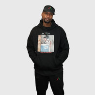 Actively Black x Cecil Williams Hoodie Hoodie unisex detail view 3 | Dash Racegear — Actively Black x Cecil Williams Streetwear Hoodie