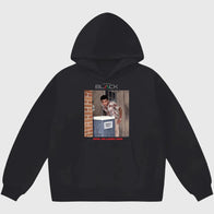 Actively Black x Cecil Williams Hoodie Hoodie unisex front product view | Dash Racegear — Cecil Williams Actively Black Fashion Hoodie