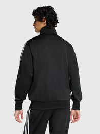 Lewis Capaldi Adidas Track Jacket Jacket unisex detail view 7 | Dash Racegear — Black Adidas Firebird jacket designed with a streamlined fit and versatile streetwear-inspired style.