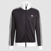 Adidas Beckenbauer Classic Track Jacket Jacket unisex front product view | Dash Racegear — Adidas Beckenbauer Zip-Up Retro Track Top