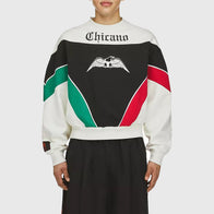 Adidas x Willy Chavarria Chicano Sweatshirt Sweatshirt unisex detail view 6 | Dash Racegear — Statement Chicano sweatshirt bringing Latinx identity to the forefront of streetwear