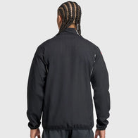 LFC Adidas 25/26 Domestic Training Jacket Jacket unisex detail view 6 | Dash Racegear — 2025/26 Liverpool training jacket in black fleece designed for comfort and performance