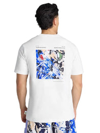 Manchester United x adidas Stone Roses T-Shirt Shirt unisex detail view 2 | Dash Racegear — Adidas Manchester United x Stone Roses 2026 White T-Shirt for men & women, perfect for everyday fan fashion.