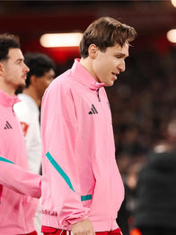 LFC Adidas 25/26 Z.N.E Anthem Jacket Jacket unisex detail view 4 | Dash Racegear — Pink Liverpool FC Adidas Men’s 25/26 Z.N.E Anthem Jacket with sleek fit, perfect for cheering or casual wear.