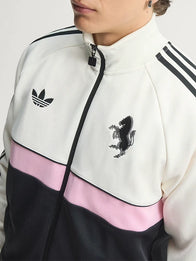 Adidas Juventus Turin OG Track Jacket Jacket unisex detail view 4 | Dash Racegear — Multicolor Adidas Juventus Turin track jacket designed for breathable comfort and effortless sporty streetwear appeal.