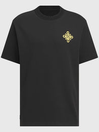 Adidas Chinese New Year SS26 T-Shirt Shirt unisex detail view 3 | Dash Racegear — Recreated Adidas LNY SS26 black crewneck T-shirt featuring a clean minimalist design with a comfortable everyday fit