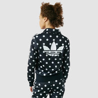 Adidas Polka Dot Jacket Jacket unisex detail view 4 | Dash Racegear — Adidas patterned jacket perfect for bold urban outfits