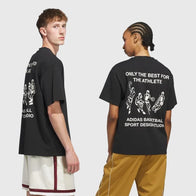 Adidas Sport Design GFX T-Shirt Shirt unisex detail view 2 | Dash Racegear — Adidas Sport Design T-Shirt – Graphic Print Performance Gear