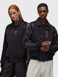 Adidas Y-3 Flight Jacket Jacket unisex front product view | Dash Racegear — Adidas Y-3 designer flight jacket for elevated street style
