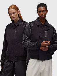 Adidas Y-3 Flight Jacket Jacket unisex front product view | Dash Racegear — Adidas Y-3 designer flight jacket for elevated street style