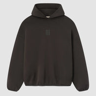 Adidas x Fear of God Essentials Athletics Brown Hoodie Hoodie unisex front product view | Dash Racegear — New 2025 Adidas x Fear of God Essentials Athletics Brown Hoodie