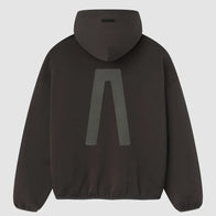 Adidas x Fear of God Essentials Athletics Brown Hoodie Hoodie unisex detail view 2 | Dash Racegear — Brown Adidas x Fear of God Essentials Athletics Fleece Hoodie 2025