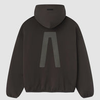 Adidas x Fear of God Essentials Athletics Brown Hoodie Hoodie unisex detail view 2 | Dash Racegear — Brown Adidas x Fear of God Essentials Athletics Fleece Hoodie 2025