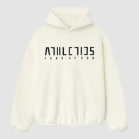 Adidas x Fear of God Essentials Athletics Cream Hoodie Hoodie unisex front product view | Dash Racegear — 2025 New Adidas x Fear of God Essentials Athletics Fleece Hoodie - Cream