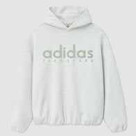Adidas x Fear of God Essentials Athletics Hoodie Hoodie unisex front product view | Dash Racegear — Get Adidas x Fear of God Essentials Athletics Fleece Hoodie – Grey