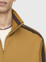 Adidas x Wales Bonner x Y-3 Track Jacket Jacket unisex detail view 3 | Dash Racegear — Adidas x Wales Bonner x Y-3 2026 brown jacket delivers a balanced mix of sporty structure and modern fashion sensibility.