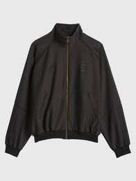 Adidas x Willy Chavarria Dress Twill Track Jacket Jacket unisex front product view | Dash Racegear — Adidas x Willy Chavarria Dress Twill Track Jacket 2025 in black with zip closure, great for unisex layering and everyday wear.
