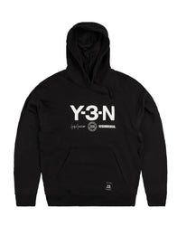 Adidas Y-3 x Neighborhood Hoodie Hoodie unisex detail view 5 | Dash Racegear — Premium black Adidas Hoodie from Y-3 x Neighborhood collaboration