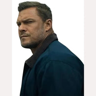 Reacher S03 Jack Reacher Blue Jacket Jacket unisex detail view 5 | Dash Racegear — Classic Jack Reacher Blue Jacket – Inspired by Reacher Season 3