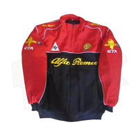 Alfa Romeo Vintage F1 Embroidered Racing Jacket | Dash Racegear