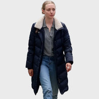 Long Bright River 2025 Amanda Seyfried Puffer Coat Jacket unisex detail view 3 | Dash Racegear — Get Amanda Seyfried’s Puffer Coat from Long Bright River 2025