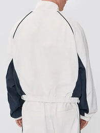 American Idol S23 Lionel Richie Track Jacket Jacket unisex detail view 3 | Dash Racegear — Lionel Richie American Idol S23 jacket in white, great for casual and street-ready outfits.