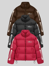 Amiri Puffer Jacket Puffer Jacket unisex front product view | Dash Racegear — Amiri quilted puffer coat combining warmth with refined aesthetics