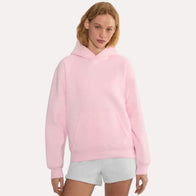 Aritzia Pink Hoodie Hoodie unisex front product view | Dash Racegear — Aritzia Pink Hoodie – Cozy Streetwear in Soft Tone