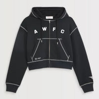 Arsenal AWFC Black Hoodie Hoodie unisex detail view 3 | Dash Racegear — Black Hoodie for Arsenal Fans – AWFC Team Apparel