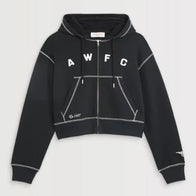 Arsenal AWFC Black Hoodie Hoodie unisex detail view 3 | Dash Racegear — Black Hoodie for Arsenal Fans – AWFC Team Apparel