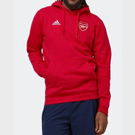 Arsenal Hoodie Hoodie unisex detail view 2 | Dash Racegear — Arsenal Adidas Hoodie