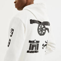 Arsenal N7 Pre-Historic Hoodie Hoodie unisex detail view 4 | Dash Racegear — Arsenal N7 Designer Pre-Historic Casual Hoodie