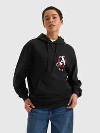 Arsenal N7 Highbury Horse Hoodie Hoodie unisex detail view 3 | Dash Racegear — Arsenal N7 Highbury Horse black pullover hoodie, unisex fit with soft fabric for everyday wear.