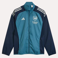 Arsenal adidas 25/26 Presentation Jacket Jacket unisex front product view | Dash Racegear — adidas Arsenal Club Jacket – 25/26 Presentation Drop