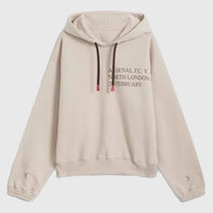 Arsenal x A-COLD-WALL* Derby Hoodie Hoodie unisex front product view | Dash Racegear — Exclusive A-COLD-WALL x Arsenal hoodie made for game-day comfort